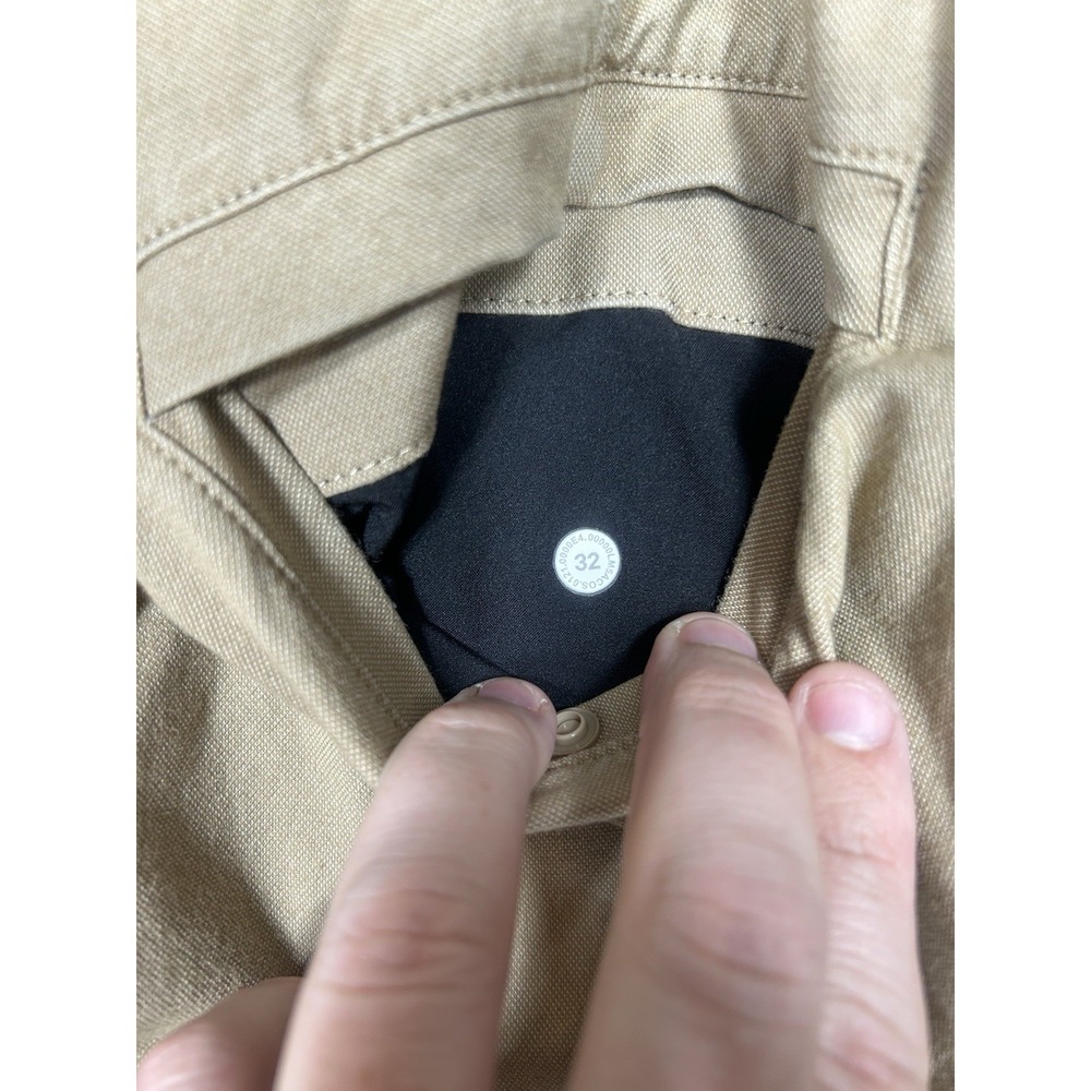 Lululemon Commission Pant Mens 32x31 Earth Dye Sand Slim Fit Chino - Picture 10 of 10
